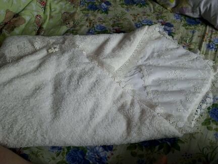 Одеяло с костюмом на выписку