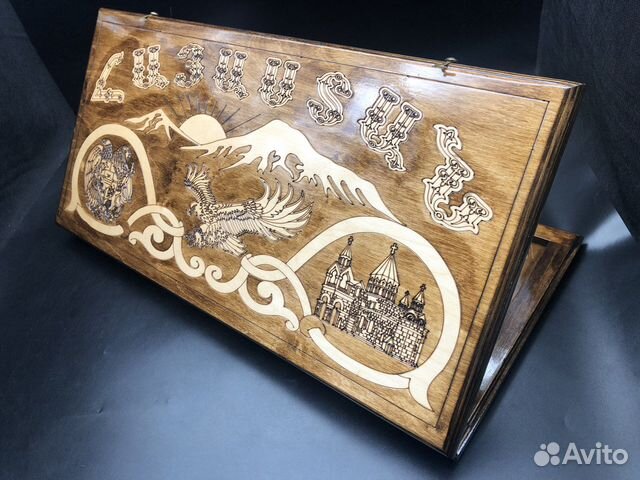 Нарды Армения ручной работы большие