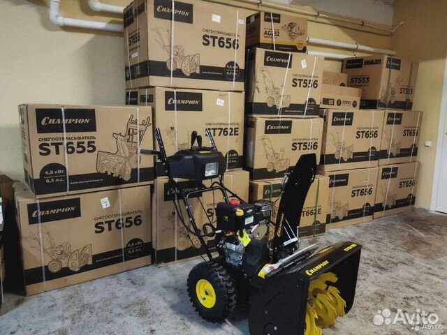 Снегоуборщики Champion на выбор