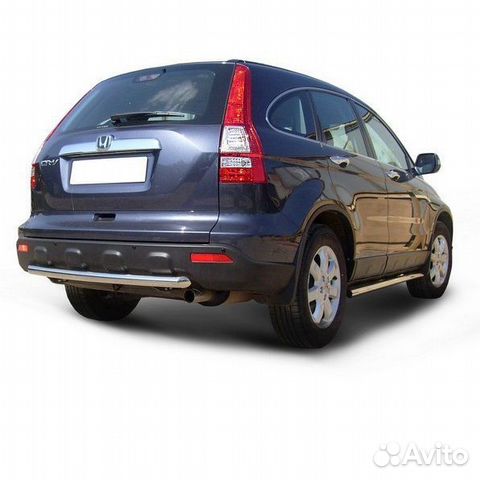 Защита заднего бампера Honda CR-V (2009)