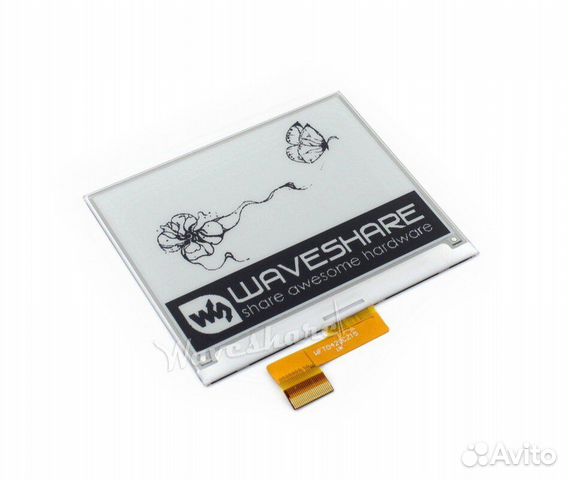 Экран электронные чернила E-ink Arduino/raspberry