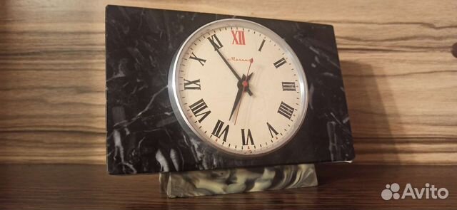 Часы настольные молния СССР