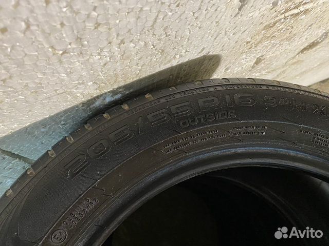 Nokian 205/55 R16, 4 шт