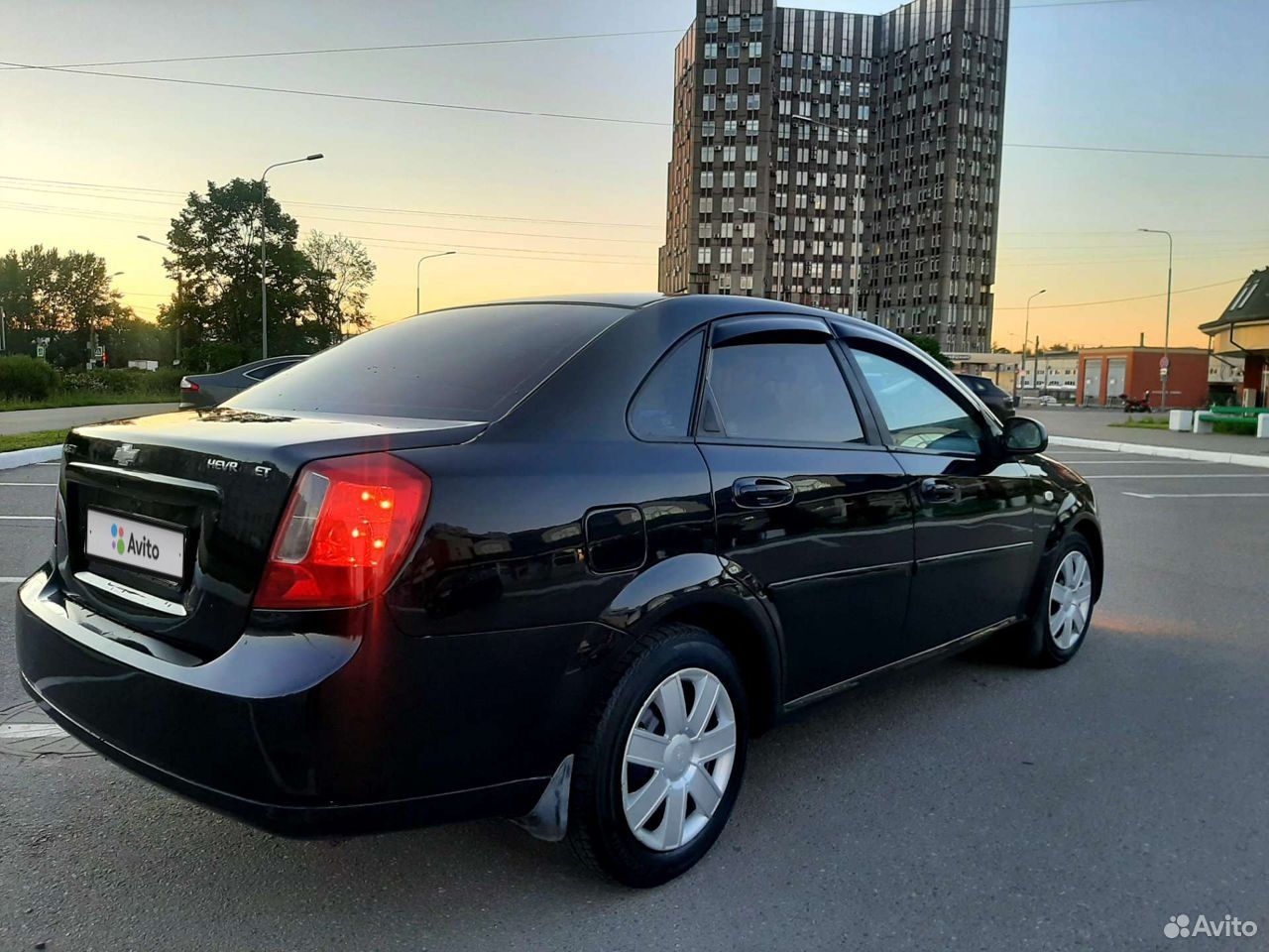 Chevrolet Lacetti 2008 седан черный