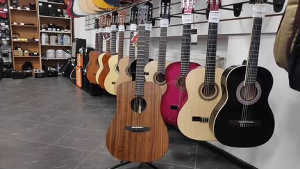 Enya ED-X1+ гитара с чехлом и аксессуарами