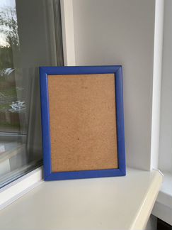 Рамка для фото синяя (33х24.5 см)