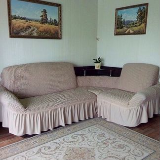 Чехлы на угловые диваны