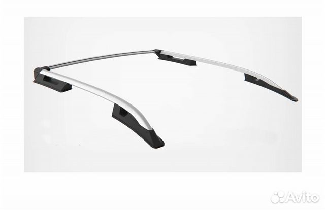 Рейлинги для Toyota Hilux с 2004-2015 Silver дуга