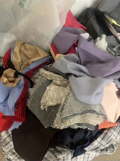 Остатки Ткани со швейного производства
