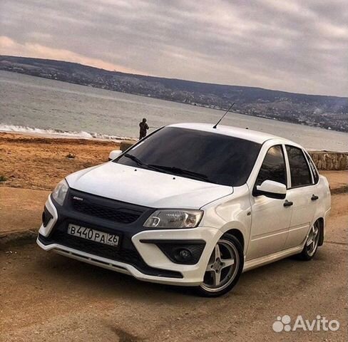 Бампер на Лада Гранта обвес тюнинг