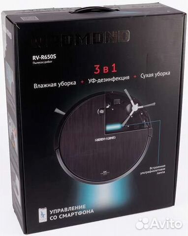 Робот пылесос redmond RV R650S