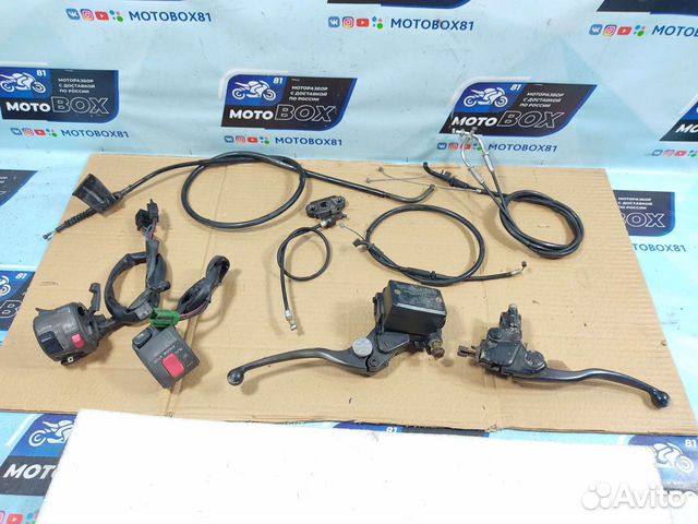 Запчасти Kawasaki ZZR 400 2 пульты трос