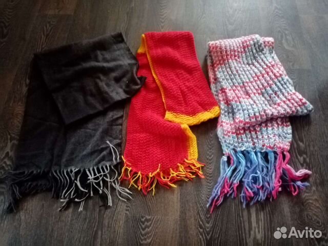 Шарфы 3шт. Состояние новых. Цена за 1шт