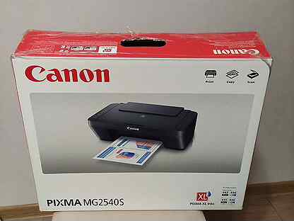 Мфу струйный Canon Pixma MG2540S (принтер, сканер)