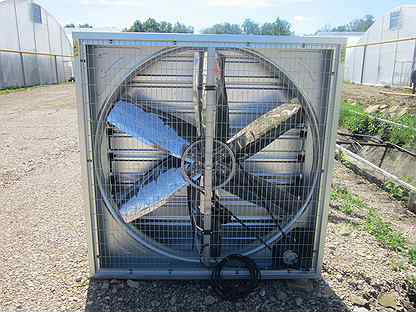 Промышленные вентиляторы для теплиц, ферм, склада