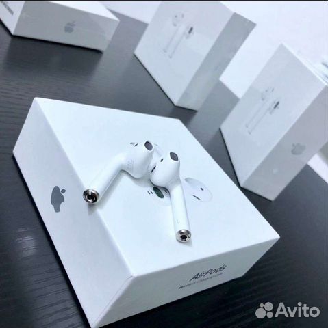 Airpods 2 (чехол+доставка)