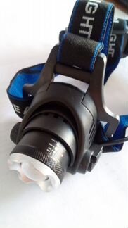 Новый яркий фонарь на батареях 18650 с фокусом