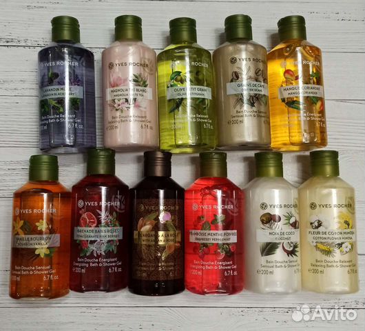 Гели для душа, крема, мыло Ив Роше yves rosher