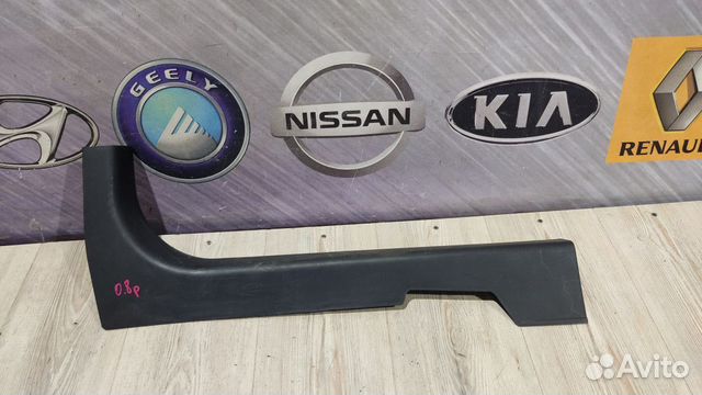 Накладка порога на порог Nissan qashqai J10 Прав