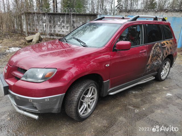 Mitsubishi Outlander 2.4 МТ, 2004, 250 000 км