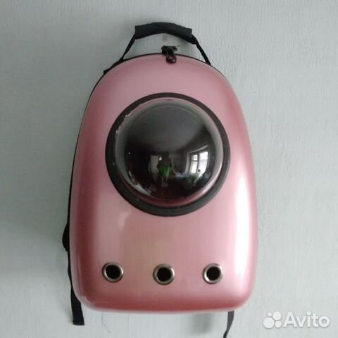 Переноска-рюкзак с иллюминатором для кошек и собак