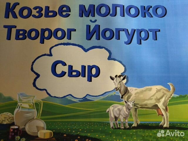 Козье молоко,творог,сыр