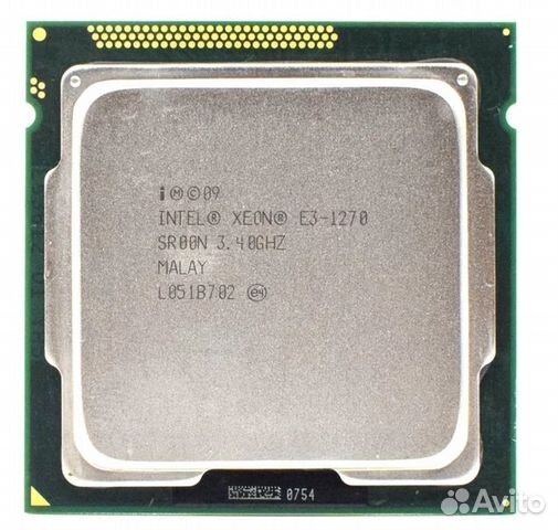 Процессор i7 xeon E3 1270 LGA 1155