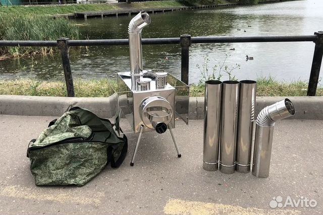 Автономная печка для палатки