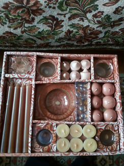 Набор свечей новый