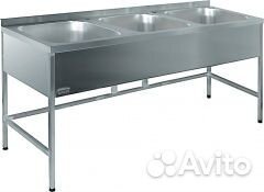 Ванна моечная нержавеющая