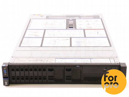 Сервер IBM X3650 M5 8SFF 2xE5-2699v3 128GB, M5210