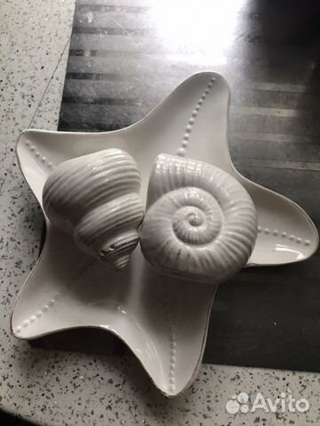 Керамика Соль, перец, блюдце (солонка и перечница)