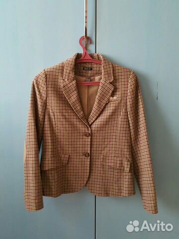 Пиджак в клетку