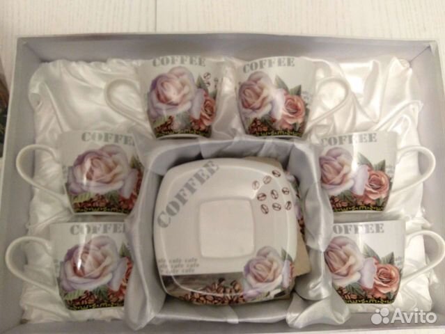 Кофейный сервиз новый