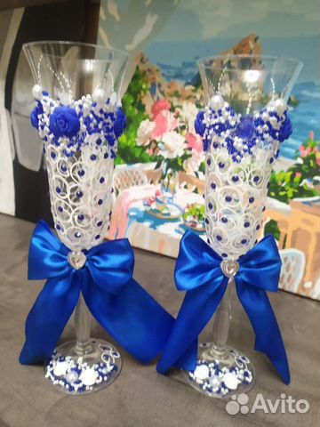 Свадебные бокалы