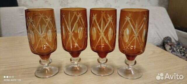 Фужеры хрустальные СССР