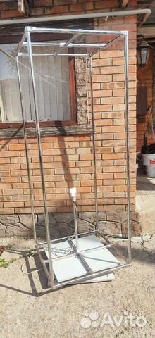 Стеллаж разборный металлический