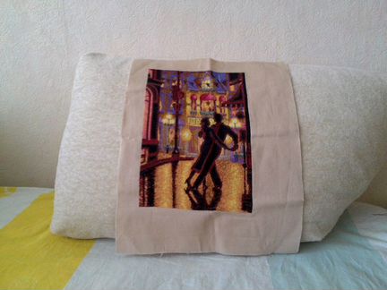 Картина вышитая крестиком