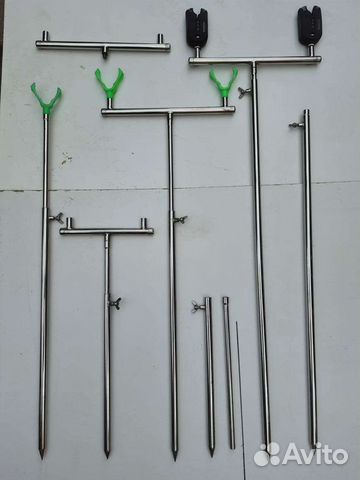 Подставки для удочек из нержавейки, бузбары