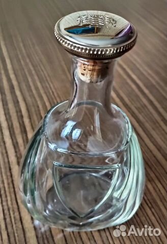 Винтаж: бутылка хрустальное стекло