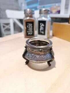 Солонка мельхиор СССР