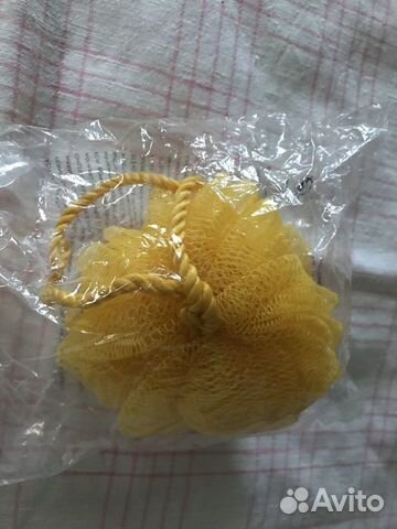 Мочалки новые