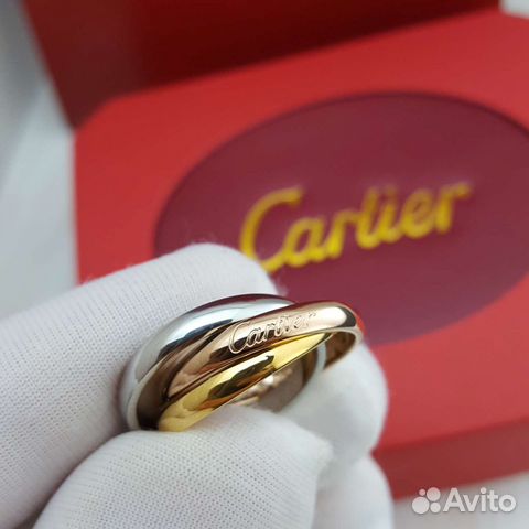 Кольцо Cartier Trinity