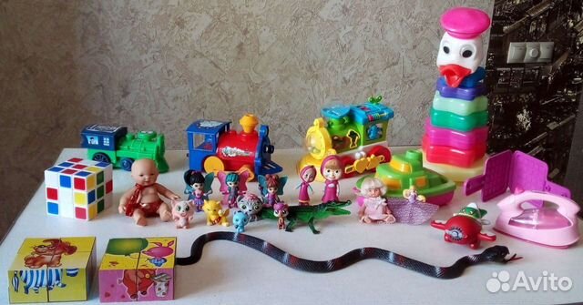 Игрушки разные
