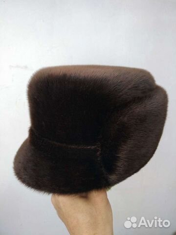 Шапка мужская норка 55-56