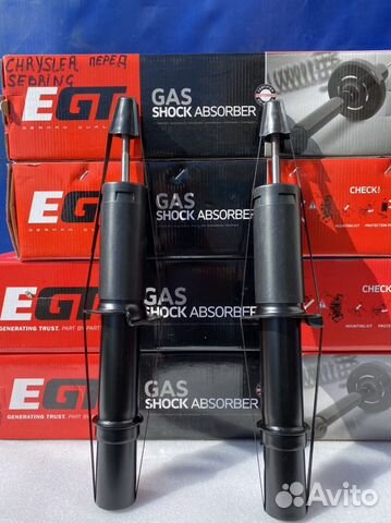Амортизаторы передние/ задние на chraisler sebring