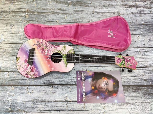 Flight TUS Алена Швец именная укулеле сопрано