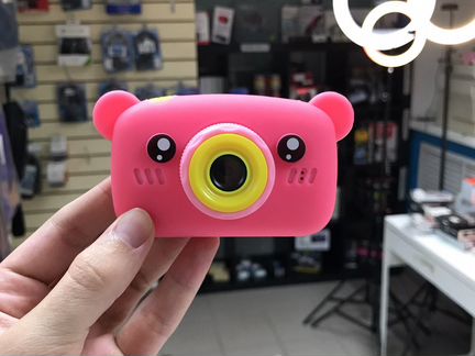 Детская цифровая мини камера В форме медведя