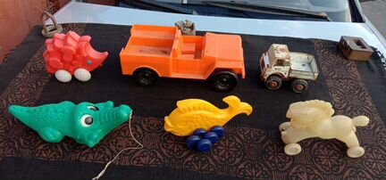 Игрушки из СССР разные