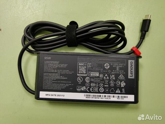 Зарядка для ноутбука Lenovo 20V 4.75A 95W type-C